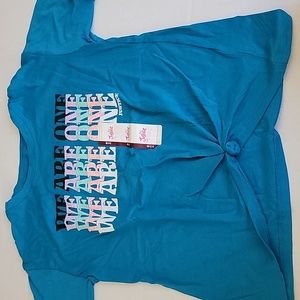 Justice girls' short sleeve t shirt